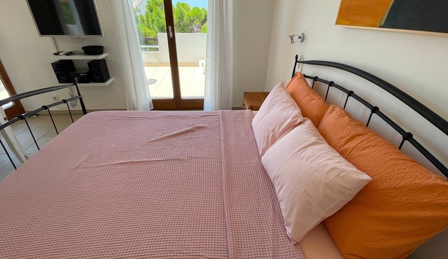 Studio flat with terrace and sea view Povljana, Pag (AS-21144-a)