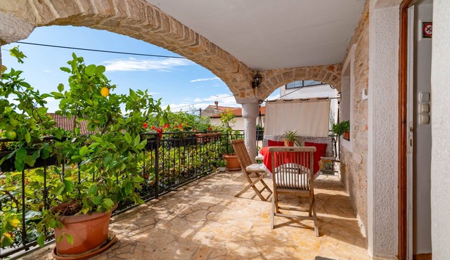 Studio flat with terrace Bašanija, Umag (AS-7148-a)