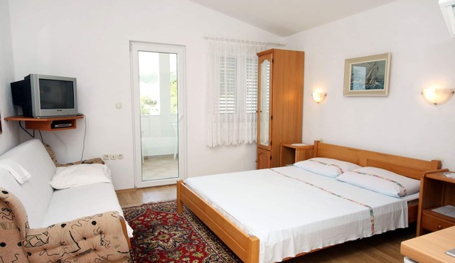 Studio flat with terrace and sea view Drvenik Gornja vala, Makarska (AS-4890-d)
