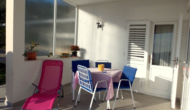 Studio flat with terrace and sea view Mokalo, Pelješac (AS-18395-a)