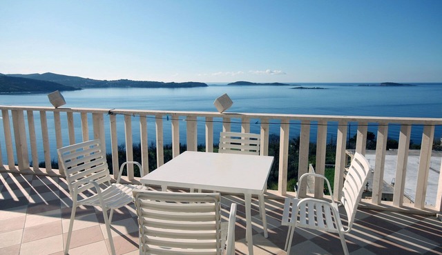 Studio flat with terrace and sea view Soline (Dubrovnik) (AS-4762-c)