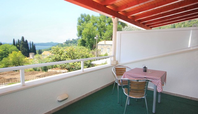 Studio flat with terrace and sea view Trsteno, Dubrovnik (AS-9107-b)