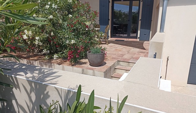 Studio for 2 people in Bages in the heart of the Narbonnaise Regional Natural Park