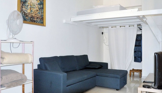 Studio for 2 with balcony - near the beach