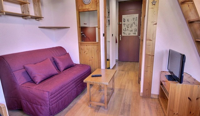Studio for 4 in Vallandry, near slopes