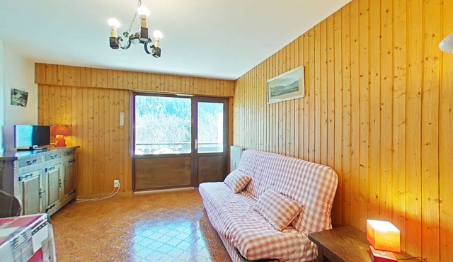 Studio for 4, near cable car, parking, pets allowed