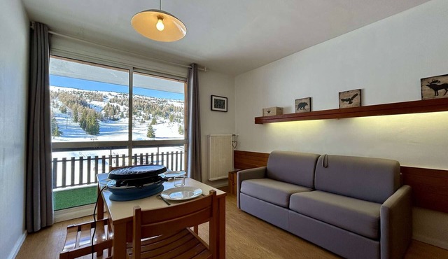 Studio for 4 near slopes with free wifi and parking