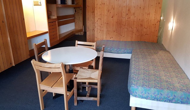 Studio for 4 in Arc 1600, ski-in/ski-out, wifi, pets allowed