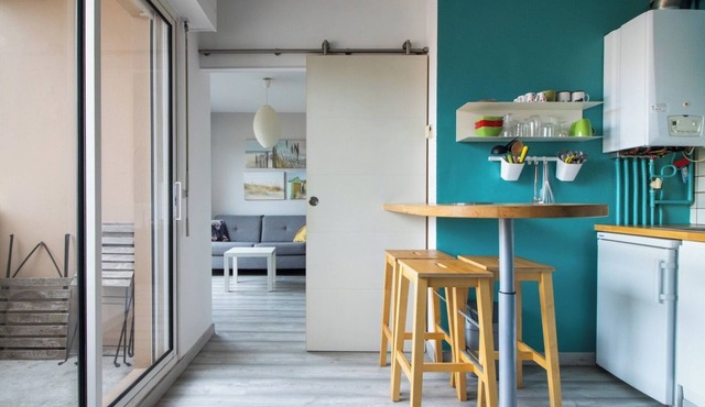 Studio Apartment 'Résidence Des Jardins' with Balcony