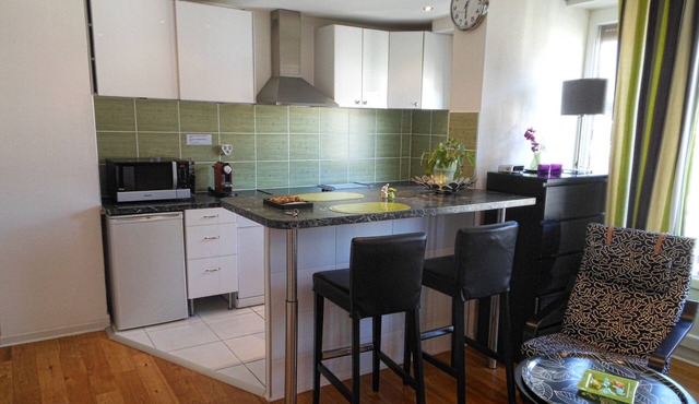 STUDIO GARE *, 40m2, QUIET, RENOVATED, HIGH FLOOR, MAGNIFICENT VIEW