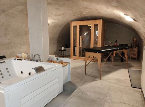 Studio Glamour avec espace balnéo privé