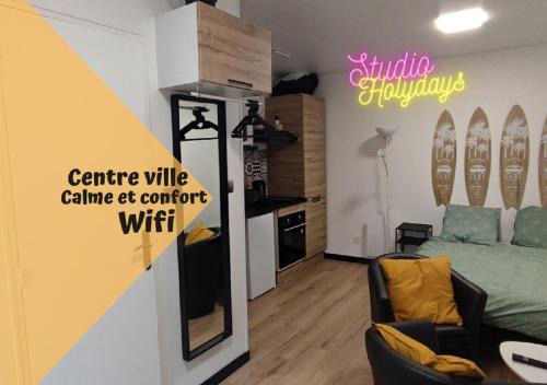 *Studio Holidays* Centre ville 20 m2
