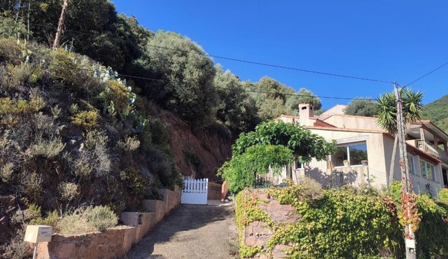 Studio indépendant avec vue panoramique sur le golfe du Valinco