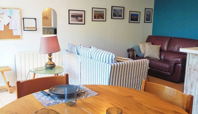 Studio ideally located at the foot of the Napoleon Bridge