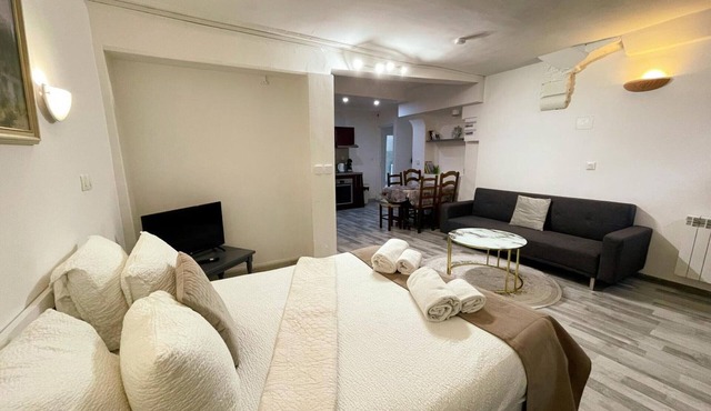 Studio in Amboise for 2 pers, castle view