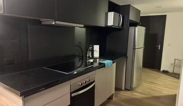 Studio in business district