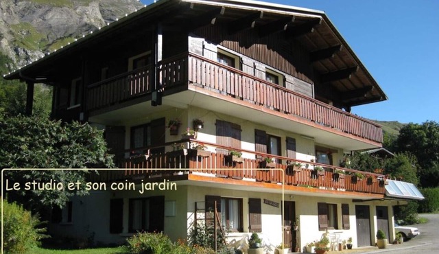 Studio in chalet, beautiful view, quiet, Col des Aravis - 2 Pers