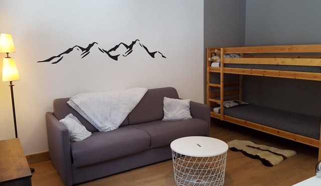 Studio in Flaine for 4 people at the foot of the slopes