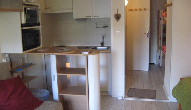 Studio in La Mongie, 5 people all comfort at the foot of the slopes, covered parking