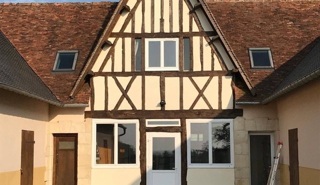 Studio in the countryside surrounded by horses