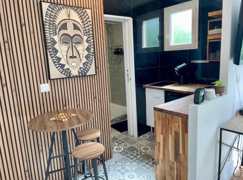 Studio indépendant à la campagne