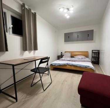 Studio indépendant plein pied avec mezzanine