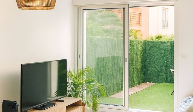 Studio-Jardin-Montpellier-Privé-Rives du Lez-Port Marianne