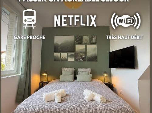 Studio L'émeraude NEW Cozy - Gare Parilly