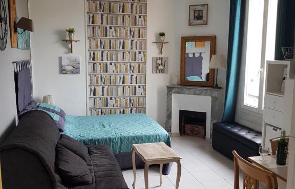 Studio Le Pescadou, climatisé et lumineux, à deux pas des plages et de la gare