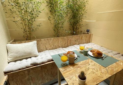 Studio "Les Cactus" avec Terrasse à 5 min à pied de la Plage