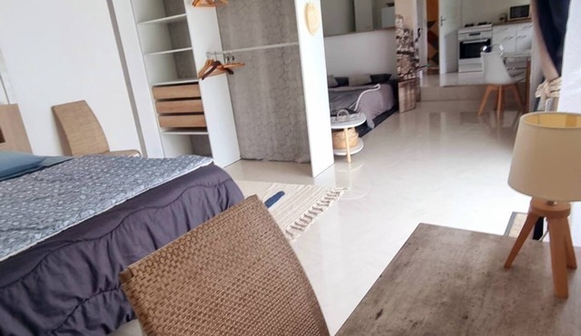 Studio located 5 minutes from Anduze Ideal for telecommuting