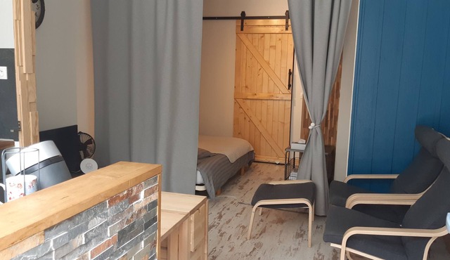 Studio located at the crossroads of the valleys of Saint Lary and Lourdes