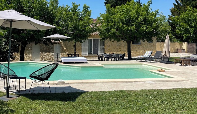 Studio loft with private pool, 5 minutes from Anduze.