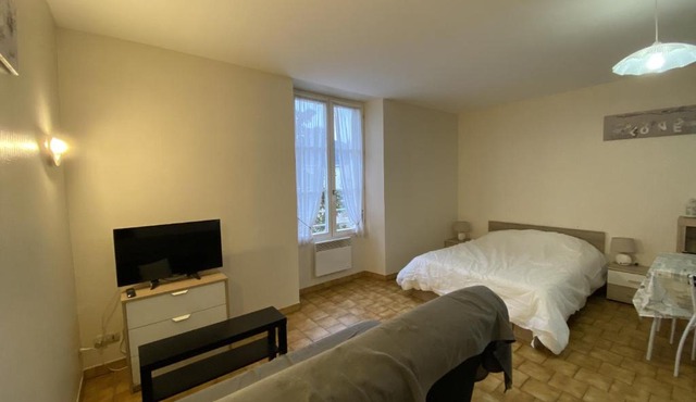 Studio lumineux au centre de La Roche-Posay avec Wi-Fi, proche des Thermes - FR-1-541-59