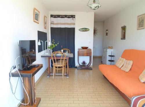 Studio lumineux avec terrasse et WIFI, animaux admis - FR-1-503-60