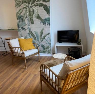 Studio Malo les bains plage 3eme étage