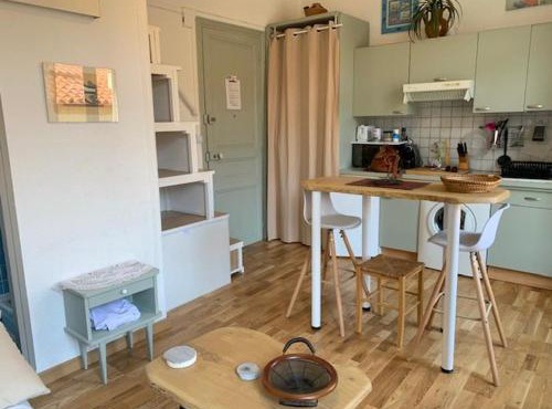 Studio mezzanine cosy, animaux acceptés - FR-1-703-150
