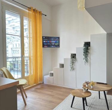 Studio Mezzanine Cozy - 4 pers - Gare & Centre