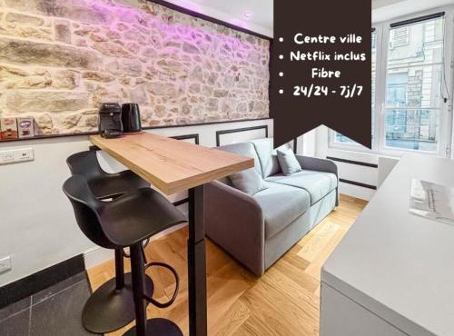 Studio Moderne à 5 min à pied du Château