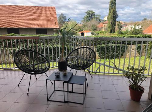 Studio Moderne, Terrasse et Parking