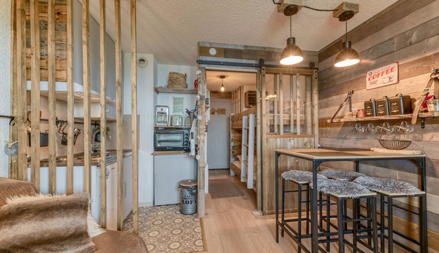 Studio 'Montagnard Splendid View' with Private Terrace, Balcony, and Wi-Fi