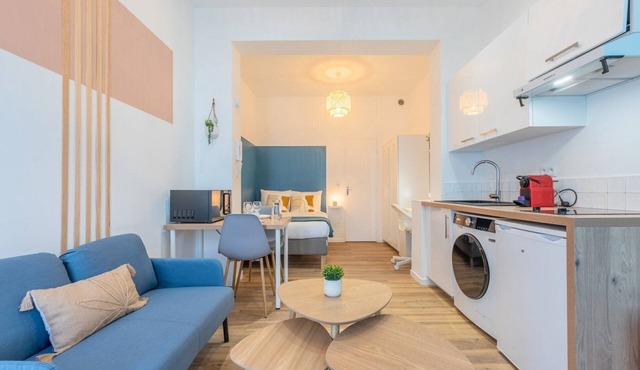 Studio near tram & Parc Barbieux, CHR + parking