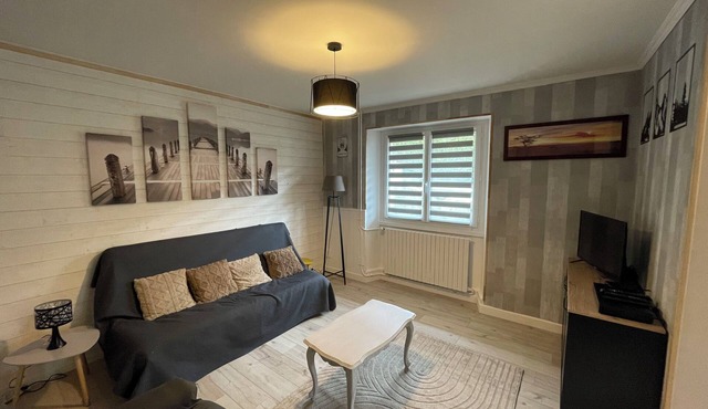 Studio on the ground floor of our home