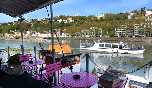 Studio Péniche, La Timonerie, Côté Lyon Perrache