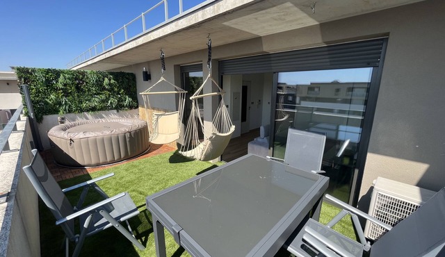 Studio Pres D'arenes Jacuzzi