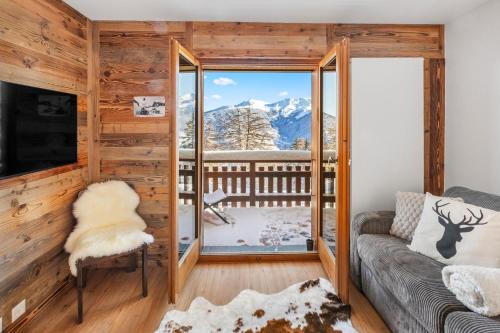 Studio rénové avec vue sur les montagnes