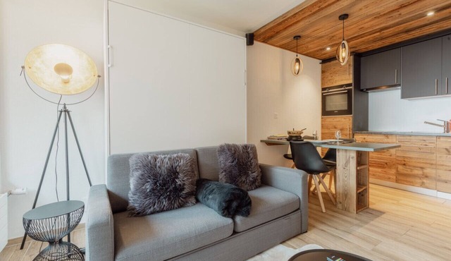 Studio rénové et élégant en plein centre