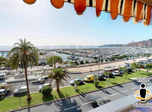 Studio rénové face mer avec terrasse à Menton - FR-1-196-167