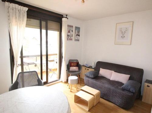 Studio rénové télécabine - Balcon & Parking - FR-1-313-148