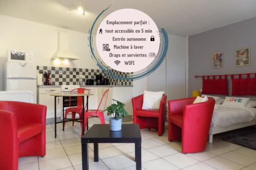 Studio Revy 4 - Confort et équipé - Centre ville